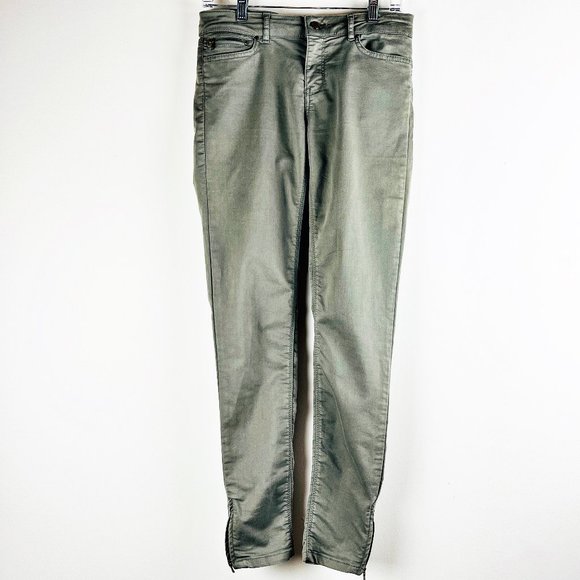 Zara Pants - Zara Basic Skinny Olive Green Pant 38